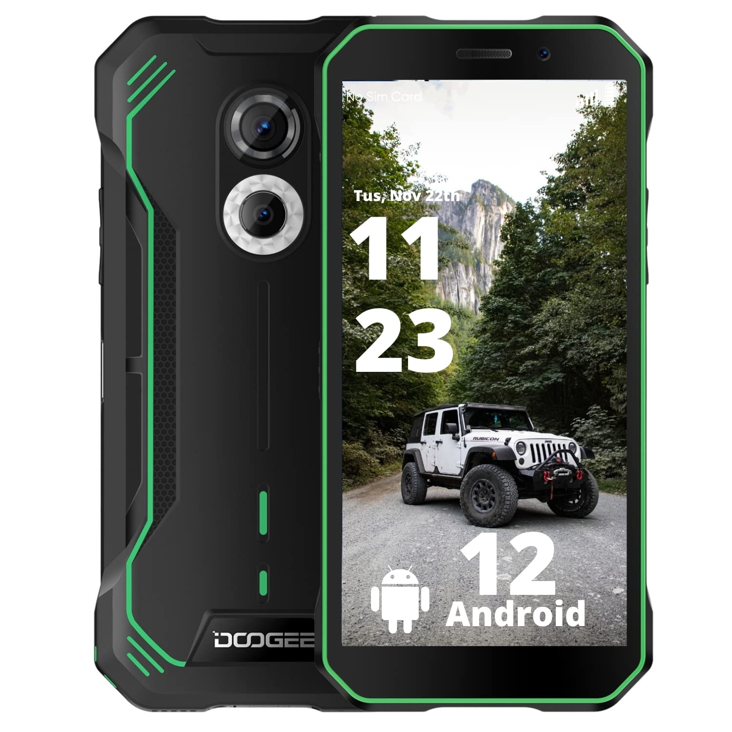 Amazon.com: DOOGEE S51 Rugged Smartphone Unlocked Android 12